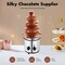 4 Tier Stainless Steel Luxury Hot Chocolate Cream Fondue Fountain Party Wedding